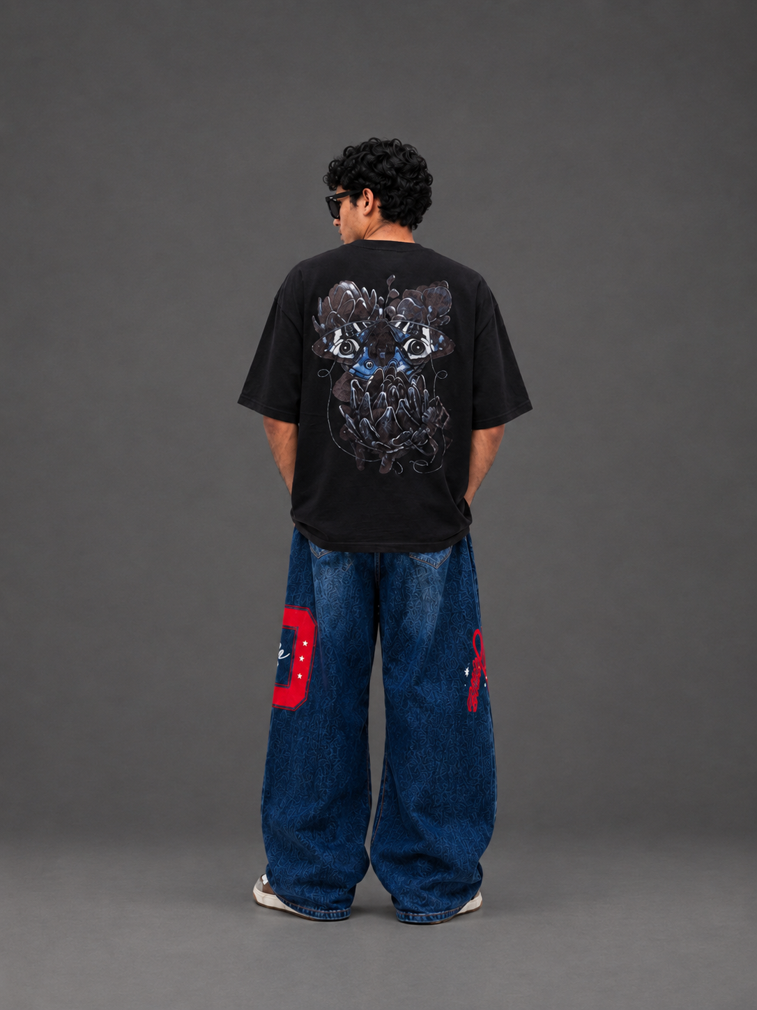 Midnight Wing Tee - Navy