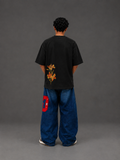Saffron Flow Tee - Black