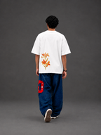 Saffron Flow Tee - White
