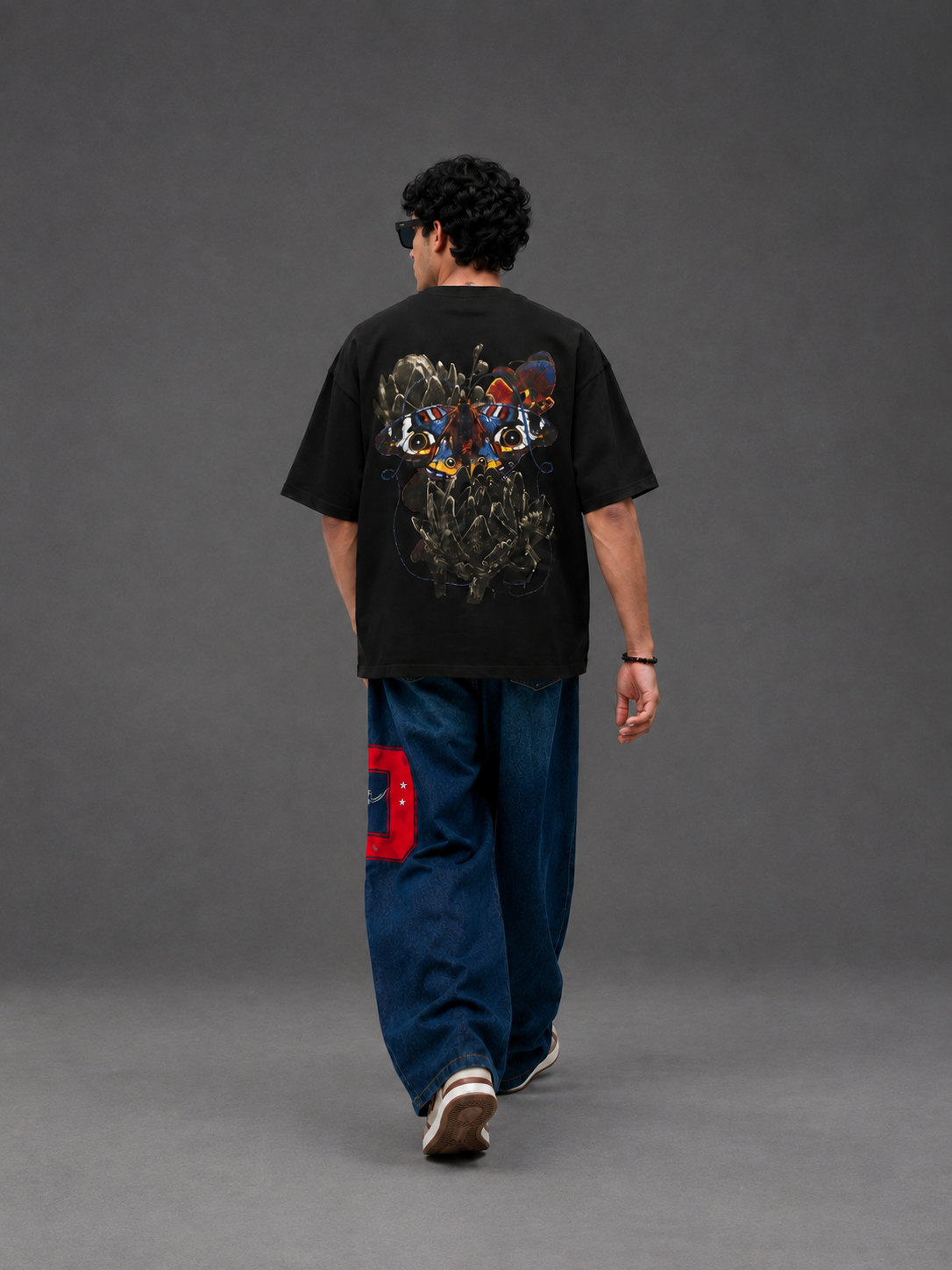 Midnight Wing Tee - Black