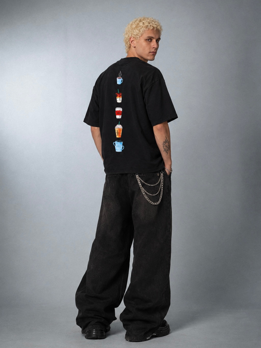 Brew Stack Tee - Black