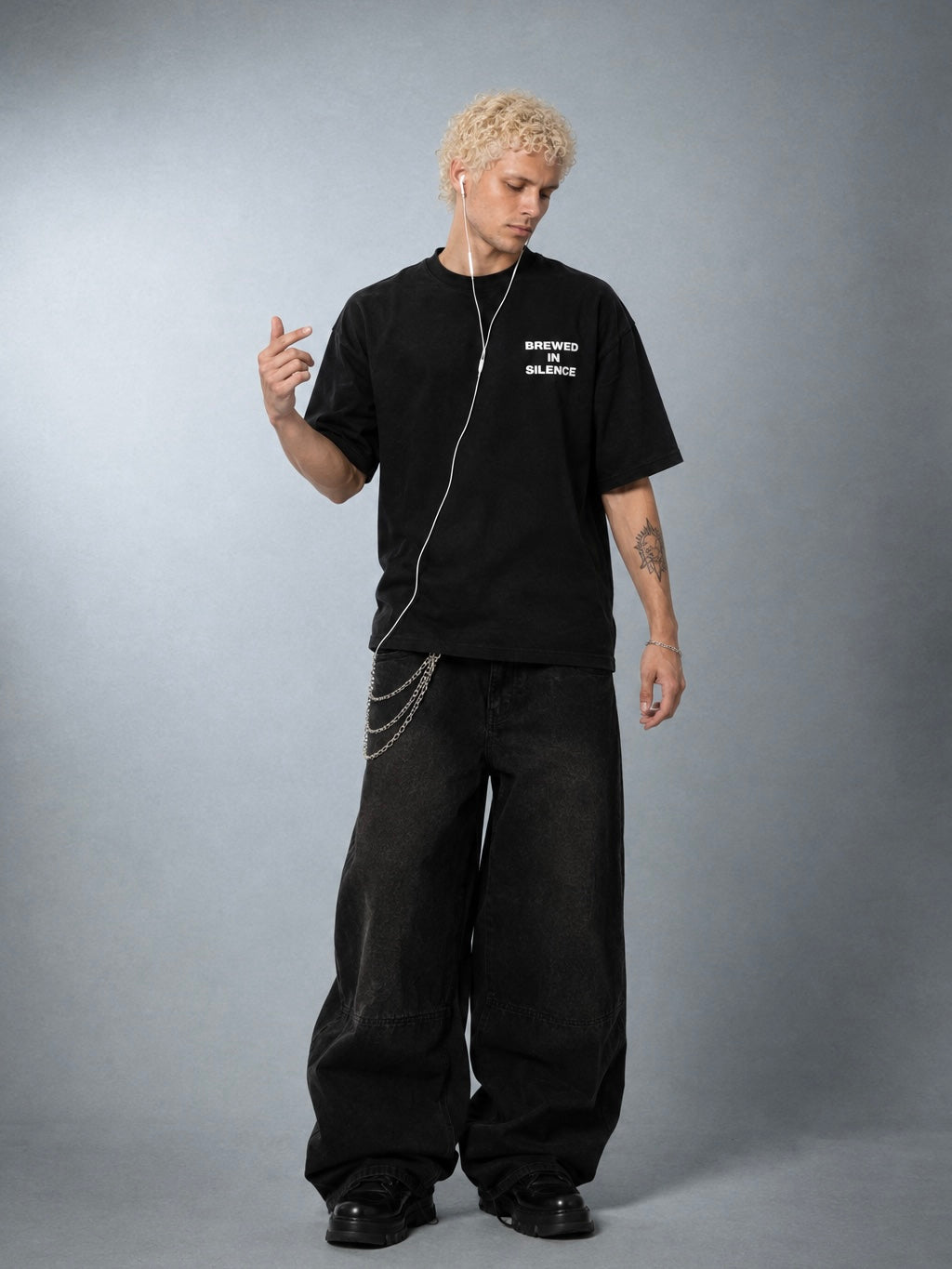 Brew Stack Tee - Black