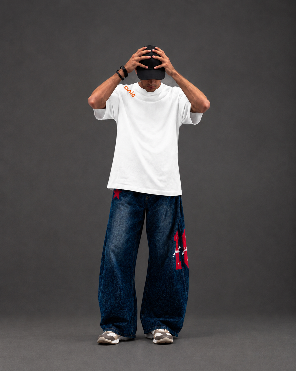 Saffron Flow Tee - White