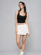 Starlight Button Tank Top