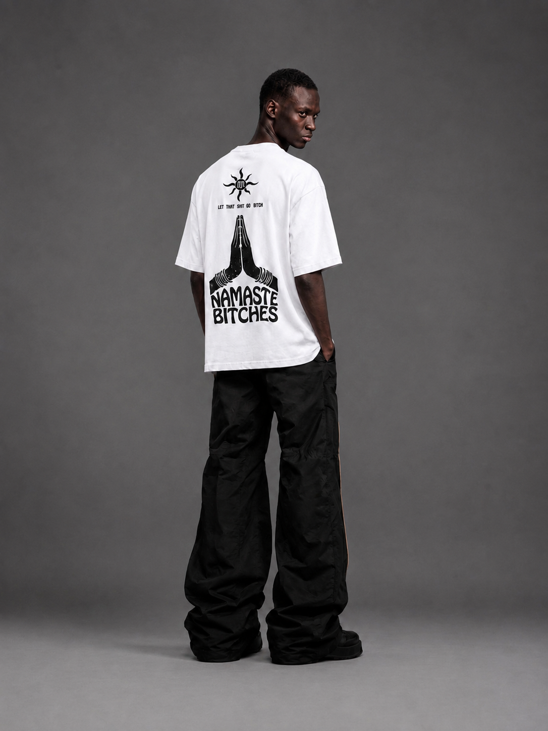 Pray And Slay Tee - White