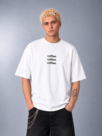 Caffein - Mix Tee (White)