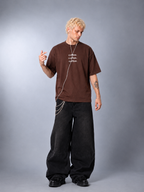 Caffein - Mix Tee (Brown)