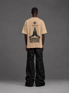 Pray And Slay Tee - Beige
