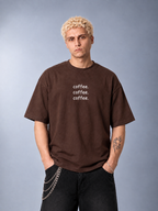Caffein - Mix Tee (Brown)
